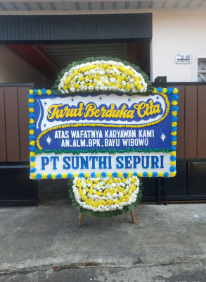 Papan Bunga Duka di Melaya